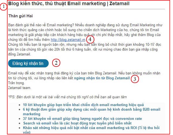 Tai xac nhan dang ky Zetamail 7 cách đơn giản để phát triển một danh sách đăng ký nhận email